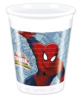 8 gobelets Spiderman Web Warriors