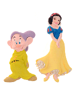 Kit blanche neige et le nain 2D