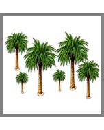 Décor de salle Hawai - palmiers x6
