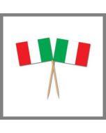 Drapeau sur pique - Thème Italie - x50