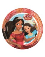 8 assiettes elena d'avalor 23 cm