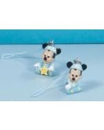 Figurine et cordelette Mickey bébé à prix discount