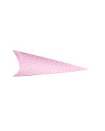 10 Cornets à dragées rose à fleurs