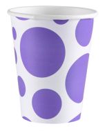 gobelet pois violet