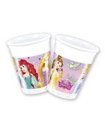 8 gobelets en plastique 20 cl – Princesses Disney