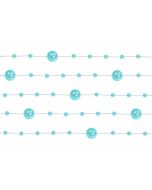 Guirlande de perles 1m30 – turquoise