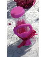 bouteille dragees fuchsia