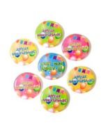 7 badges en métal Joyeux Anniversaire