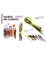 6 lacets de cuisson en silicone