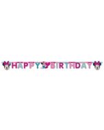 Bannière "Happy Birthday" - Minnie Pois 