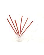 Lot 10 bâtonnets pailletés Rouges