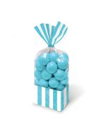 Lot 10 sacs confiseries - candy bar bleu ciel
