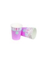 Lot 6 gobelets anniversaire Cup Cake 25 cl