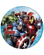 8 Assiettes Avengers - 23 cm