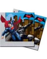 20 serviettes Batman vs Superman