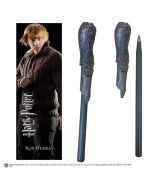 Stylo baguette & Marque-page Ron Weasley