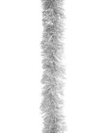 Guirlande de Noël chenille multi brins - argent