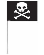 8 drapeaux pirate tête de mort – 25 cm