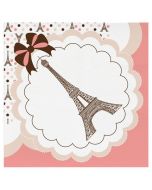18 serviettes Parisienne