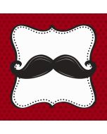 16 serviettes cocktail moustache