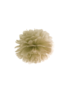 Pompon de papier or - 25 cm