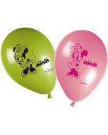 8-ballons-minnie-pink