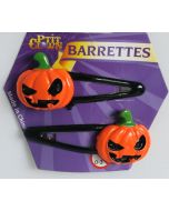 2 barrettes Halloween