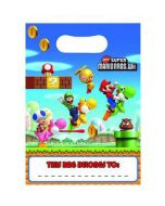 lot de 8 sacs de fête Mario - x8