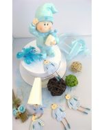 Gâteau à dragées Bébé Bleu - 25 parts 