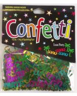 Confettis Luau et palmier