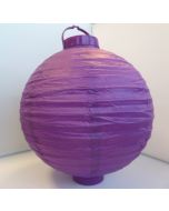 Lanterne led violet 30 cm