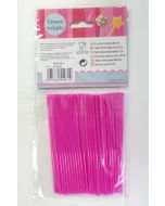 50 bâtonnets pour pop cake et sucettes - fuschia