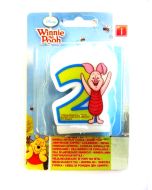 Bougie d’anniversaire n°2  - Winnie l’Ourson