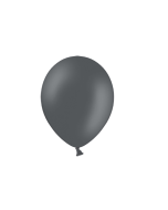 100 Ballons gris foncé 27 cm