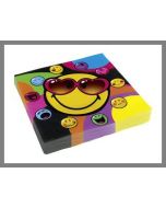 Serviettes Smiley - x20