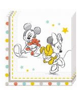 20 serviettes Disney Baby