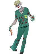 Déguisement homme zombie chirurgien - Taille L 