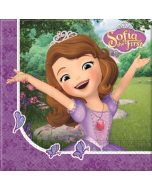 20 Serviettes Princesse Sofia