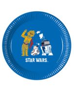 8 assiettes Star Wars "forces"