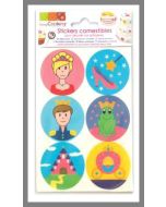 Stickers alimentaires " princesse"