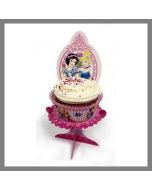 Supports individuels pour cupcakes Princesse - x6