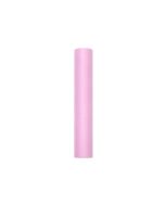 Rouleau de tulle - rose clair - 30 cm x 9 m