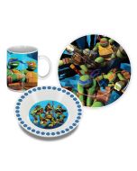 Set petit déjeuner Tortues Ninja