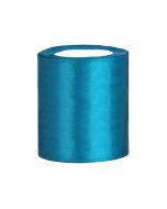 Ruban en satin 100 mm – turquoise