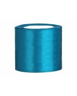 Ruban en satin 75 mm – turquoise