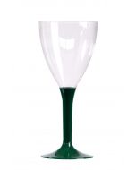 10 verres à vin vert