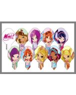 décor en azyme winx