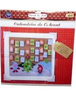 Calendrier de l'Avent en bois - Noël 