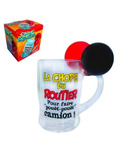 chope à bière klaxon du routier