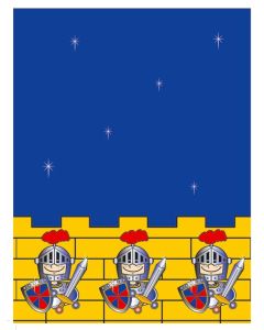 Nappe anniversaire Chevalier